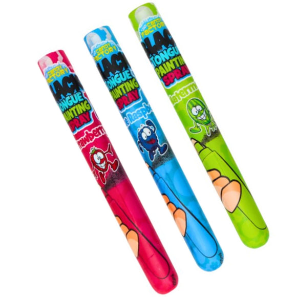 Crazy Candy Factory Black Tongue Painting Spray 105ml x1 Spray