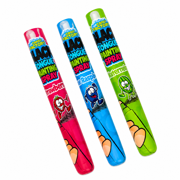 Crazy Candy Factory Black Tongue Painting Spray 105ml x1 Spray