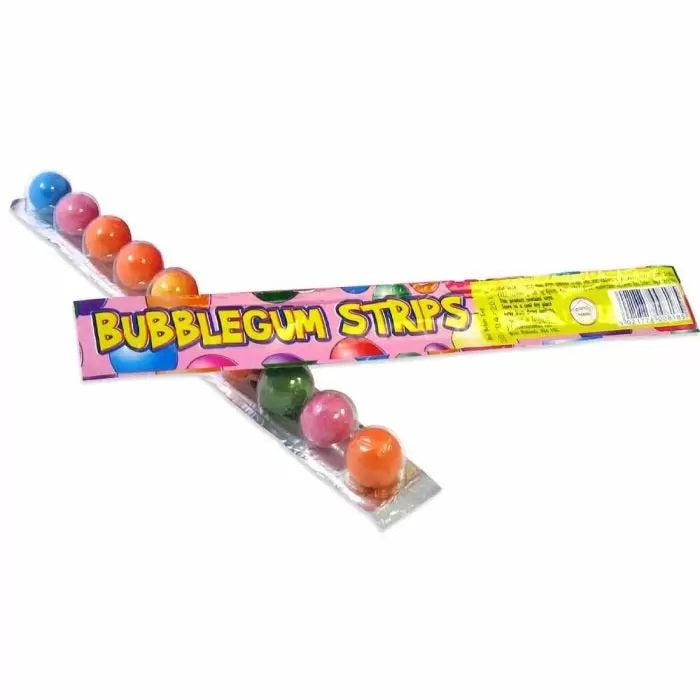 Crazy Candy Factory Bubblegum Strips 30g