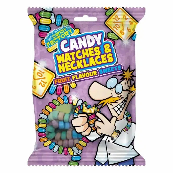Crazy Candy Factory Candy Watches & Necklaces Bag 102g