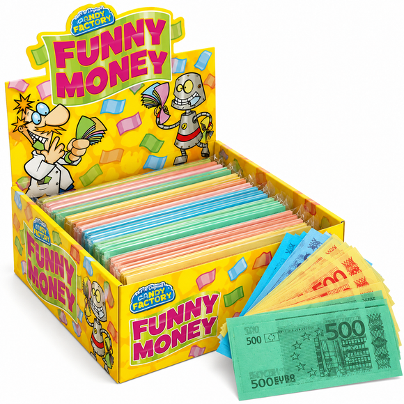 Crazy Candy Factory Edible Paper Funny Money