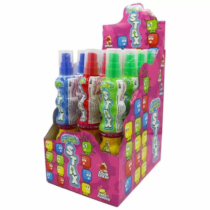 Crazy Candy Factory Stax Candy Spray & Powder 80g