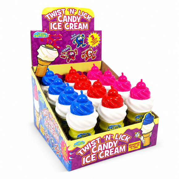Crazy Candy Factory Twist 'N' Lick Candy Ice Cream