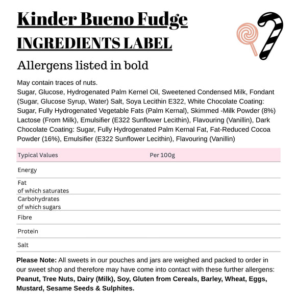 Creme Bueno Fudge