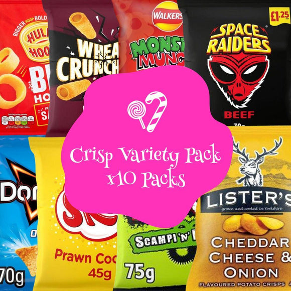 Crisp Variety Pack x 10 Packs