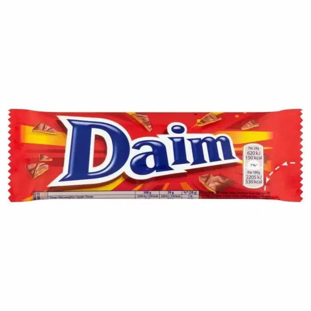 Daim Chocolate Bar 25g – Giant Bradley's Online Sweet Shop