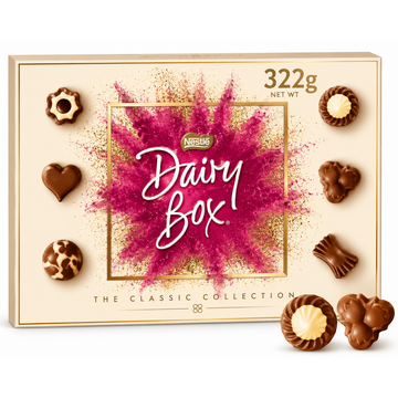 Dairy Box Milk Chocolate Assortment Box 322g