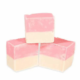 Dairy Free Strawberries & Cream Fudge