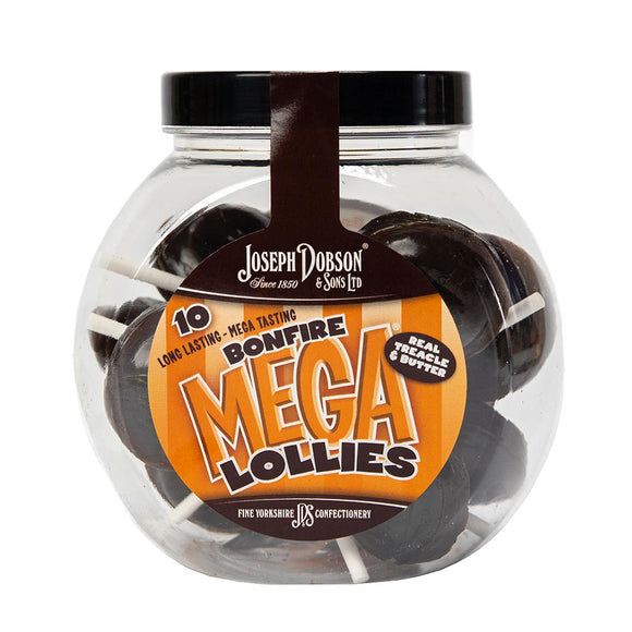 Dobsons Bonfire Mega Lollies Gift Jar 250g