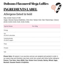 Dobsons Flavoured Mega Lollies Mix