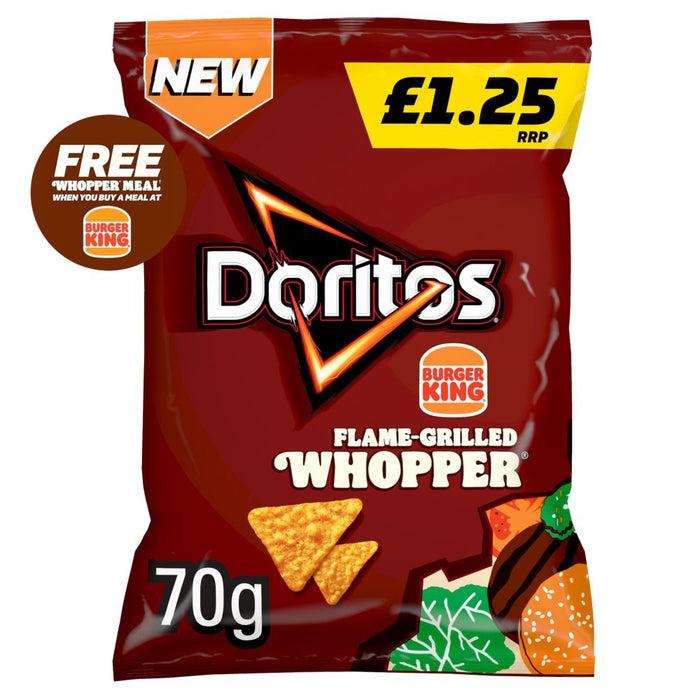 Doritos Burger King® Whopper® Sharing Tortilla Chips Crisps 70g