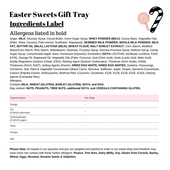 Easter Sweets Gift Tray