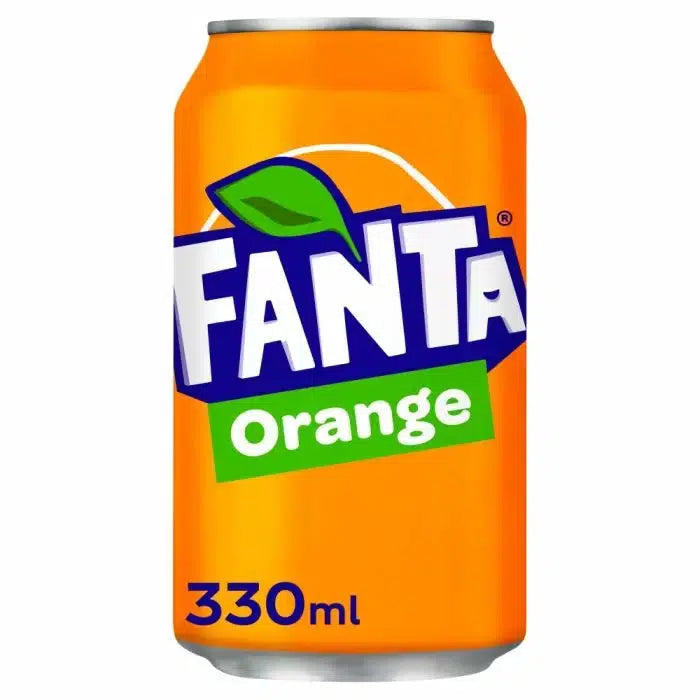 Fanta Orange Cans (330ml)