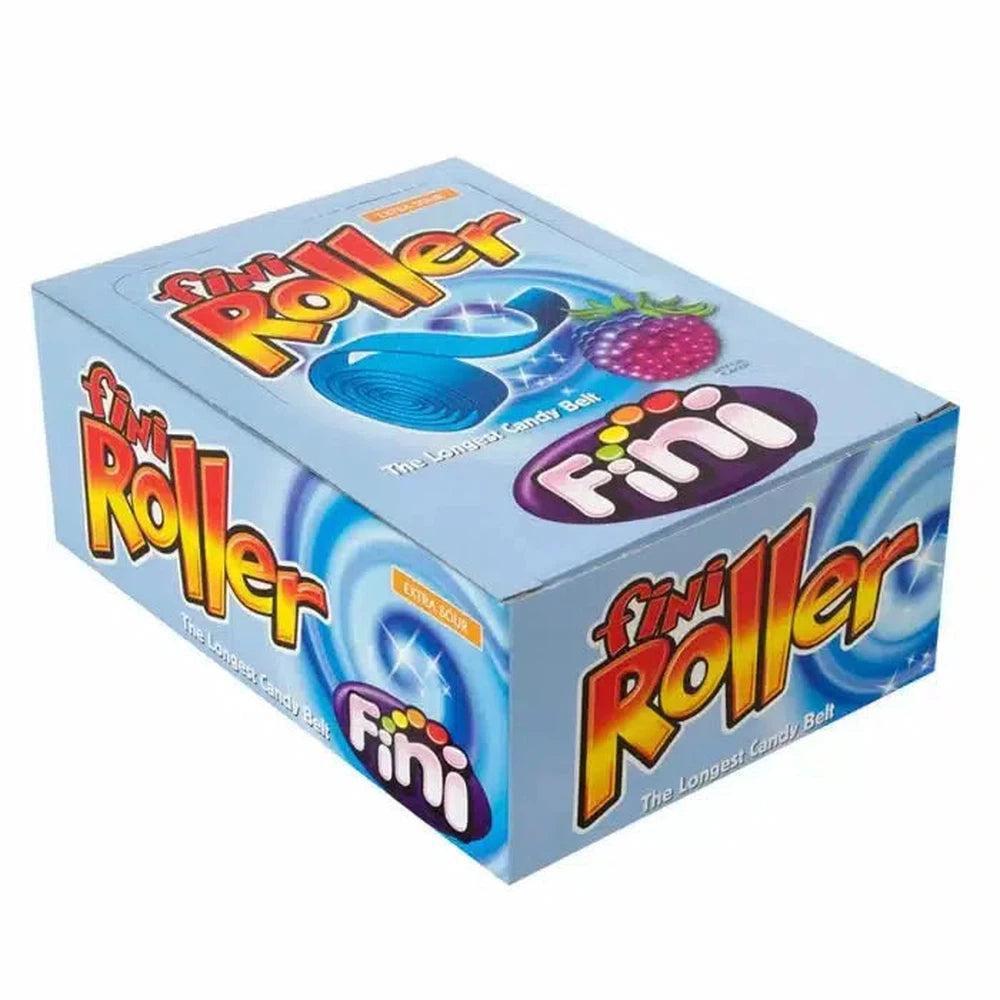 Fini Fizzy Raspberry Rollers 20g - Giant Bradley's Online Sweet Shop