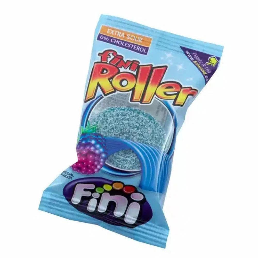 Fini Fizzy Raspberry Rollers 20g - Giant Bradley's Online Sweet Shop