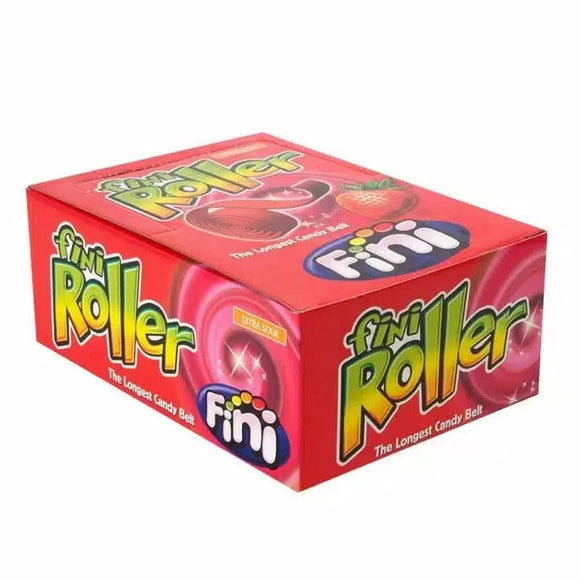 Fini Fizzy Strawberry Rollers 20g