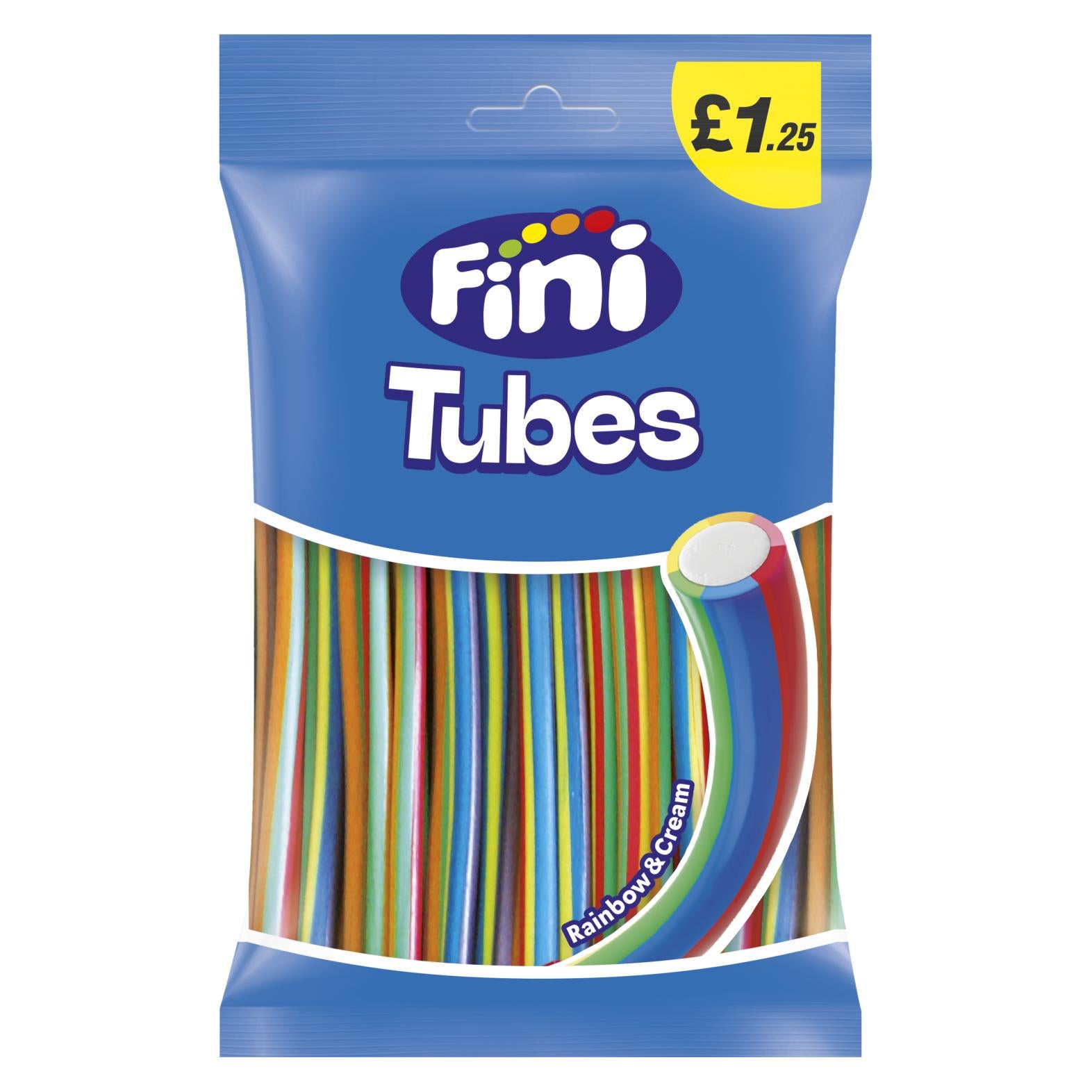 Fini Sweets Fini Rainbow Tubes 140g – Giant Bradley's Online Sweet Shop