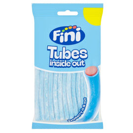 Fini Raspberry inside out Tubes 140g