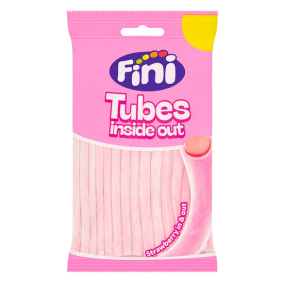 Fini Strawberry inside out Tubes 140g