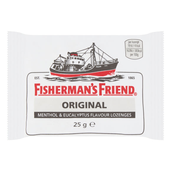 Fisherman's Friend Original Menthol & Eucalyptus Flavour Lozenges 25g
