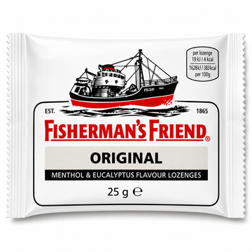 Fisherman's Friend Original Menthol & Eucalyptus Flavour Lozenges 25g