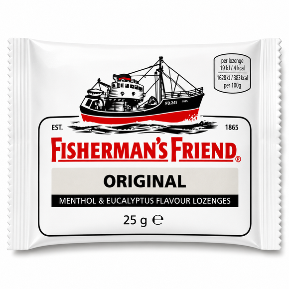 Fisherman's Friend Original Menthol & Eucalyptus Flavour Lozenges 25g