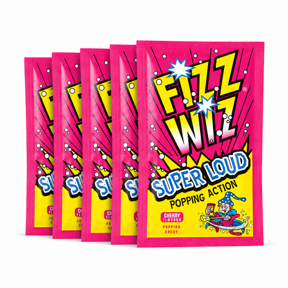 Fizz Wiz Cherry Popping Candy