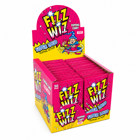 Fizz Wiz Cherry Popping Candy