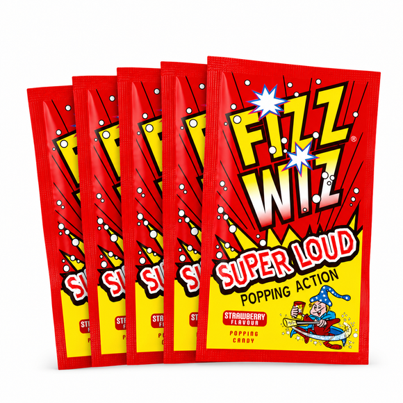 Fizz Wiz Strawberry Popping Candy