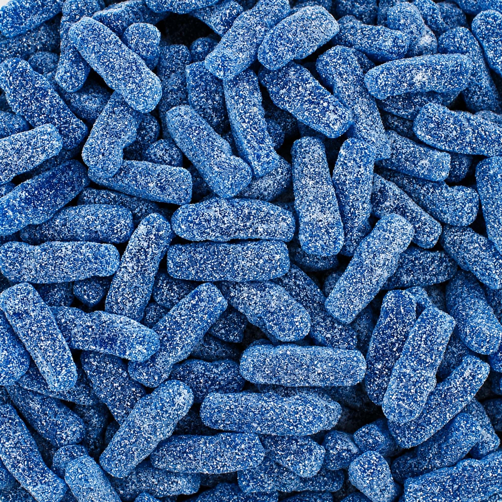 Blue Raspberry Babies Fizzy Blue Jelly Babies