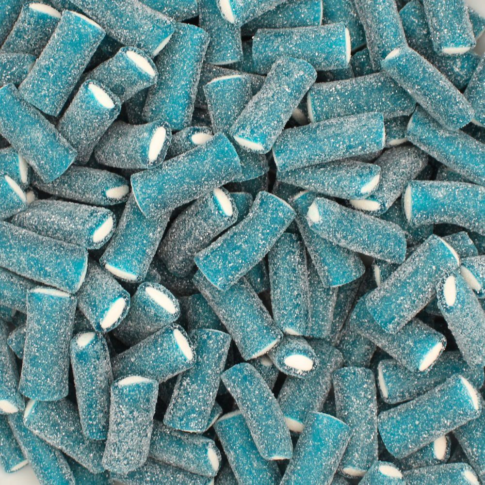 Fizzy Blue Raspberry Bites – Giant Bradley's Online Sweet Shop