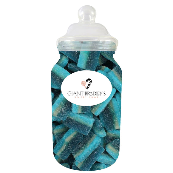 Fizzy Blue Raspberry Slices