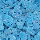 Fizzy Blue Skulls
