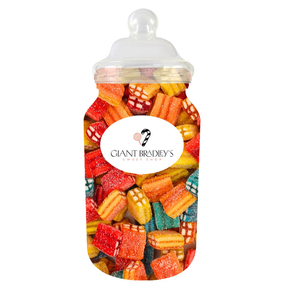 Fizzy Raspberry Bricks Fizzy Bricks