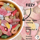 Fizzy Mix Candy Salad Bowl