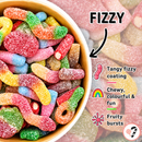 Fizzy Mix Candy Salad Bowl 700g