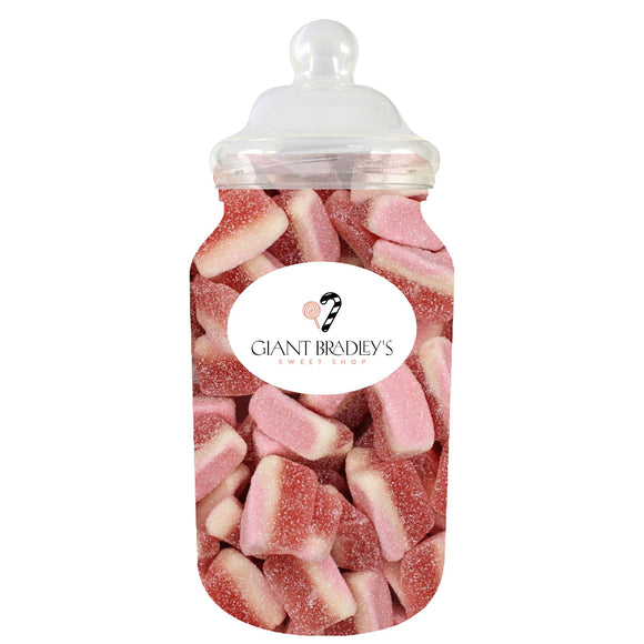 Fizzy Strawberry Slices