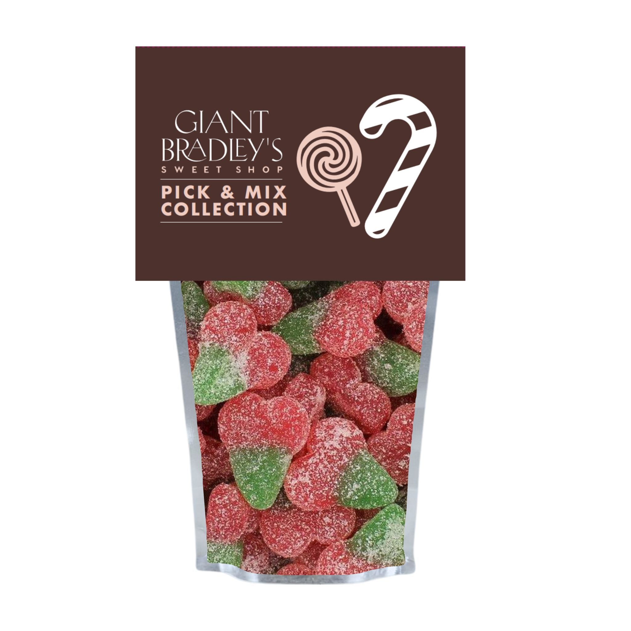 Fizzy Twin Cherries – Giant Bradley's Online Sweet Shop