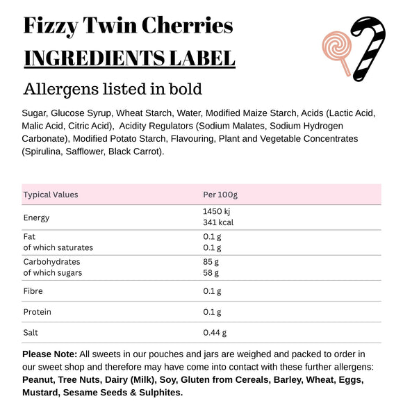 Fizzy Twin Cherries