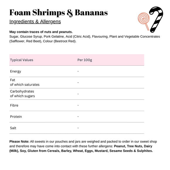 Foam Shrimps & Bananas