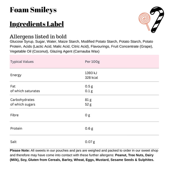 Foam Smileys