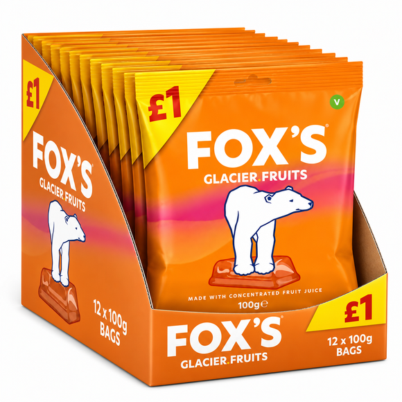 Fox's Glacier Fruits Bag 100g PMP
