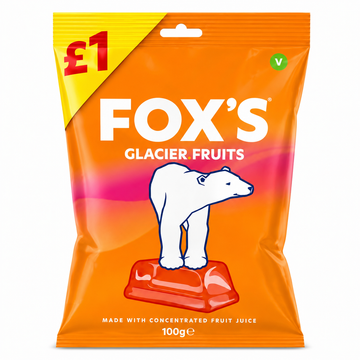 Fox's Glacier Fruits Bag 100g PMP
