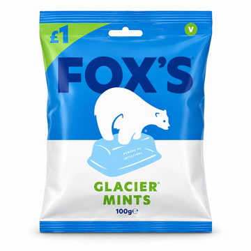 Fox's Glacier Mints Bag 100g PMP