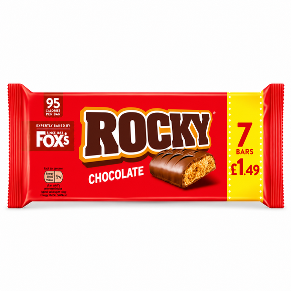Fox's Rocky Chocolate 7 x 19g (133g)