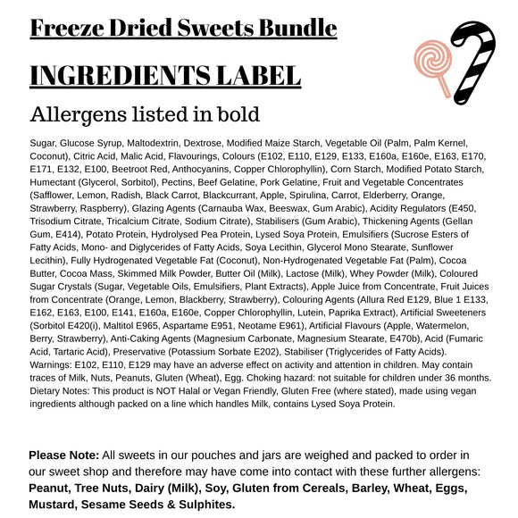Freeze Dried Sweets Bundle