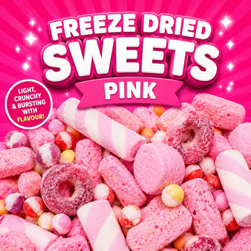 Freeze Dried Sweets Pink Mix 105g