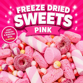 Freeze Dried Sweets Pink Mix 105g