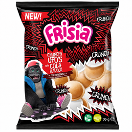 Frisia Crunchy UFOs Cola Flavour Bag 36g