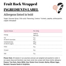 Fruit Rock Wrapped